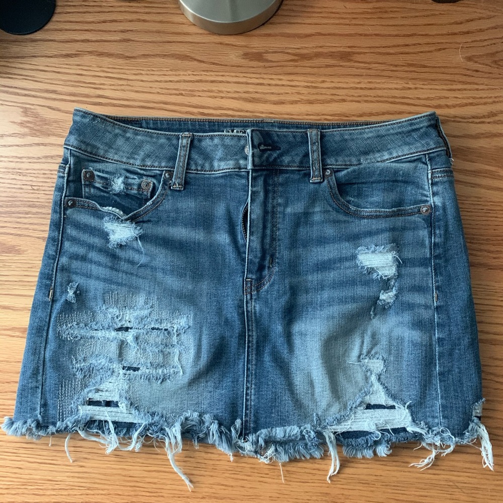 American Eagle Mini Jean Skirt